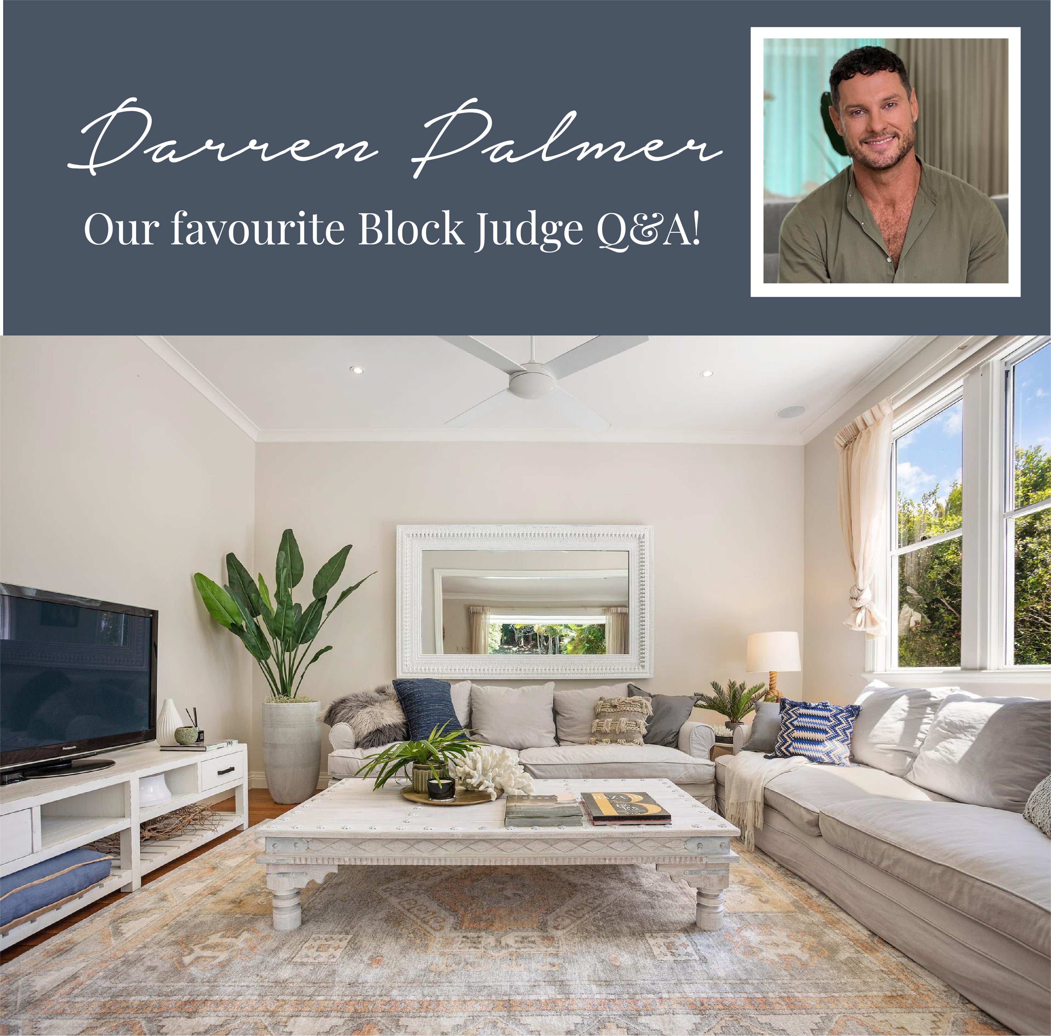 Our favourite Block Judge - Darren Palmer Q&A